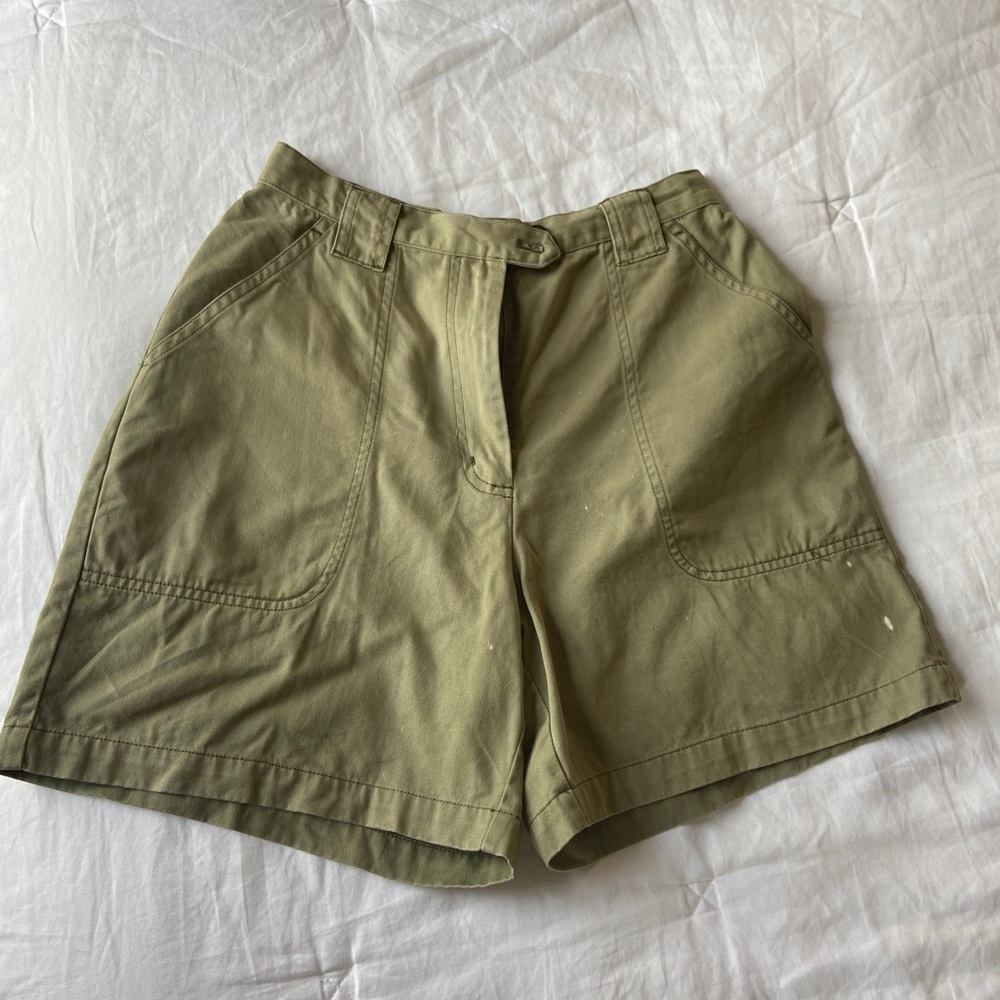 Vintage high waisted cargo shorts
